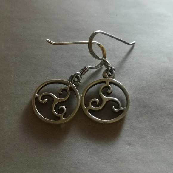 Unique 925 earrings - Picture 2 of 3